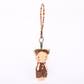 Handmade Fabric Doll Bag Charm Keychain Assortment - Cute Plush Hanging Accessories